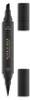 WYCON Cosmetics BLACK IS BACK - DOUBLE ENDED EYELINER BLACK Anteprima dell’immagine prodotto 1