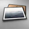 Gerahmtes Poster - Schwarzer Rahmen - Berge Grafiken Produktbild-Vorschau 3