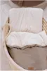 Kinderwagenset – Decke und Kissen – Ecru Plush & Cappuccino Produktbild-Vorschau 1