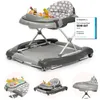 BRONEA® 4-in-1 Gehfrei Baby Lauflernwagen Schaukel Produktbild-Vorschau 1