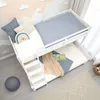 Homestyle4u Etagenbett, Weiß, Liegeflächen 90x200 & 140x200 Produktbild-Vorschau 16
