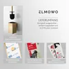 ELMOWO - Edelstahl Klobürste ohne Bohren in gold - Produktbild-Vorschau 4