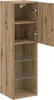 vidaXL TV-Schrank mit LED-Leuchten Artisan-Eiche Produktbild-Vorschau 7