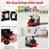 Elektro Zug zum Aufsitzen mit Gleis, 6V Kinder Elektroauto Produktbild-Vorschau 2