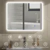 HOMCOM Badspiegel mit Beleuchtung 90x70 cm LED Spiegel mit Produktbild-Vorschau 4