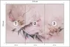 Muralo Vlies Fototapete BLUMEN Pflanzen Beton Vintage Stil Produktbild-Vorschau 3