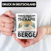 Trendation - Berge Tasse Geschenk Therapie Lustig Spruch Produktbild-Vorschau 2