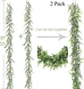 2 Stück künstliche Eukalyptus-Girlande, Eukalyptusblätter, Produktbild-Vorschau 4
