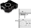 20er Set Sockelfuß 150 mm verstellbar Produktbild-Vorschau 5