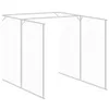Cuccia per cani con corridoio Grigio chiaro 165x455x181 cm Anteprima dell’immagine prodotto 7