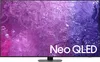 A Samsung Neo QLED television displaying a colorful abstract image. Produktbild-Vorschau