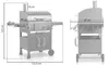 Griglia per barbecue a carbone Berdsen BD-893 Anteprima dell’immagine prodotto 14