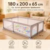 Laufstall Baby, Laufstall 180x200cm, Laufgitter Baby mit Produktbild-Vorschau 3