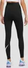 Nike W Nsw Nk Clsc Gx Hr Tght Swsh Black/White M Produktbild-Vorschau 2