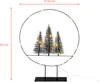 Anneau LED Sapins à poser - 30 LED / 35x6x43 cm - Intérieur Voir les images du produit 2