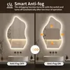 AIORBER LED badspiegel, asymmetrisch design, met Productafbeelding-voorbeeld 3