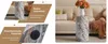 Runder Beistelltisch 30 cm, graue Marmoroptik, MDF, Produktbild-Vorschau 15