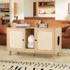 Mueble COSTWAY para arenero de gato, casa para gatos con Vista previa de la imagen del producto 2