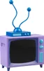 Grupo Erik The Simpsons Lampe Lila  Lila One Size Produktbild-Vorschau 1