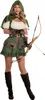 Costume da Robin Hood Cacciatrice della foresta per donna Anteprima dell’immagine prodotto 1