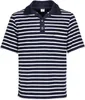 modAS Herren Poloshirt mit Knopfleiste mit 3 Metall-Knöpfen Produktbild-Vorschau 1
