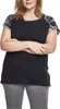 Urban Classics Ladies - RAGLAN Contrast Top schwarz - M Produktbild-Vorschau 4