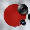 Erwin Müller Tischset Beja" 4er-Pack rot rund:  37 cm Ø" Produktbild-Vorschau 4