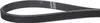 A black ribbed belt on a white background. Produktbild-Vorschau