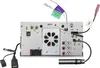 The back of a car stereo unit with various cables and connectors. Náhled obrázku produktu