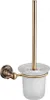 Sapho DIAMOND toiletborstel, hangmodel, melkglas, brons Productafbeelding-voorbeeld 4