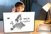 MuchoWow® Laptop Aufkleber Sticker Cover Eurocard in grauer Produktbild-Vorschau 3