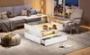 okwish Höhenverstellbarer Couchtisch Beistelltisch mit Produktbild-Vorschau 4