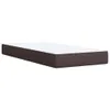 Boxspringbett mit Matratze Dunkelbraun 90x190 cm Stoff Produktbild-Vorschau 10