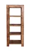 Möbilia Regal mit 4 Böden | Mango-Holz massiv | B 44 x T 44 Produktbild-Vorschau 2