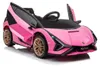 ES-Toys Detské elektrické autíčko Lamborghini Sian EVA Náhľad obrázku produktu 8
