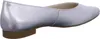 Side view of a silver ballerina flat shoe. Produktbild-Vorschau