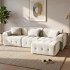 COMHOMA Ecksofa, 245 x 60 x 40 cm, Modulares Sofa mit Produktbild-Vorschau 3