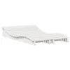 Sonnenliegen 2 Stk. Weiß 205x60x31,5 cm Massivholz Kiefer Produktbild-Vorschau 1