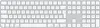 Apple Magic Tastatur Universal USB + Bluetooth QWERTZ Produktbild-Vorschau 1
