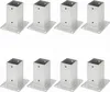Faziango Aufschraubhülse 80x80 mm Pfostenträger, 8er Set Produktbild-Vorschau 1
