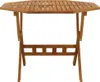 A wooden folding garden table. Náhled obrázku produktu