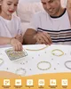 Vergoldete Perlen 600 Stück, 3–4 mm, 18 K, für DIY-Schmuck Productafbeelding-voorbeeld