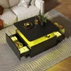 Radelldar Couchtisch mit LED-Beleuchtung Wohnzimmertisch Produktbild-Vorschau 7