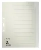 LEITZ Tauenpapier Register blanko A4 Überbreite 12-teilig Produktbild-Vorschau 1