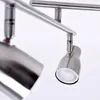 Elegante LED Deckenleuchte mit beweglichen Strahlern Produktbild-Vorschau 6