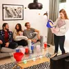 Sacchetti per popcorn Relaxdays, set da 60 pezzi, a righe, Anteprima dell’immagine prodotto 3