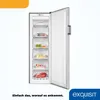 Exquisit Gefrierschrank GS271-NF-H-010E inoxlook | No Frost Produktbild-Vorschau 5