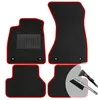 Velours vloermatset, rood, geschikt voor: Seat Exeo, Productafbeelding-voorbeeld 1