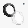 kwmobile 2x Glas Hülle für Samsung Galaxy Watch 8 Classic Produktbild-Vorschau 6