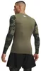 Under Armour Ua Hg Armour Comp Cb Ls - blu navy o verde, Anteprima dell’immagine prodotto 7